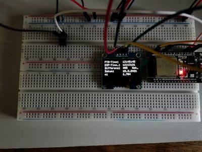 Easily check the accuracy of the RTC from the ESP32