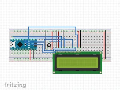 Arduino 16×2 LCD Display "Hello World"