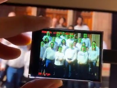 K210 Maixpy AI for pedestrian detection (data set sharing)