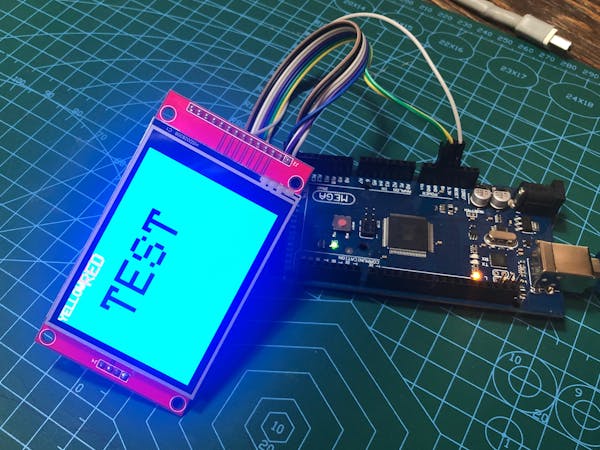 Tutorial For Ili9341 Tft Lcd Sd And Arduino Mega Part 1 Arduino Project Hub 1714