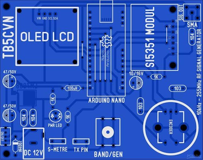 Si5351 arduino генератор