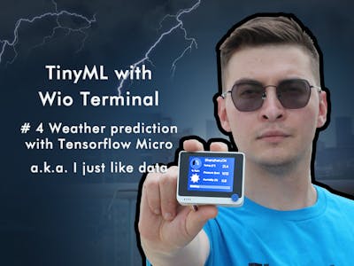 TinyML Course #4 IoT Weather Prediction (TensorFlow Micro)
