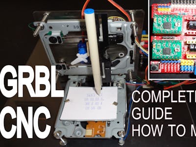 How to Make GRBL + CNC V3 Shield Based Mini CNC