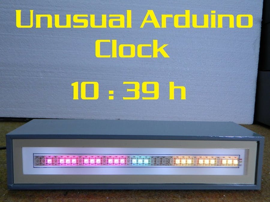 DIY Unusual Linear Clock
