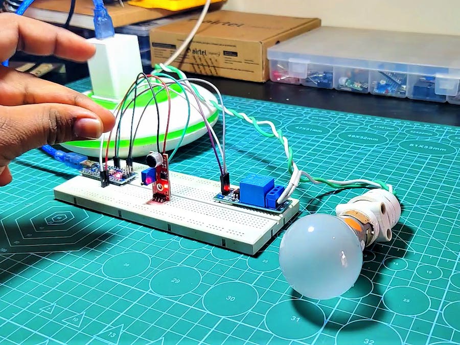 Clap Activated Light Using Arduino Nano