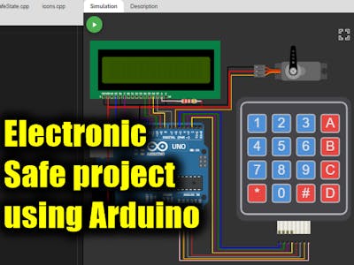 Wokwi Arduino Simulator - Simulate Electronic Safe Project