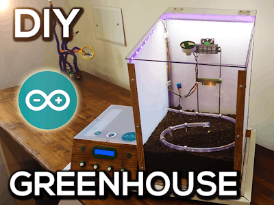 DIY home automation greenhouse