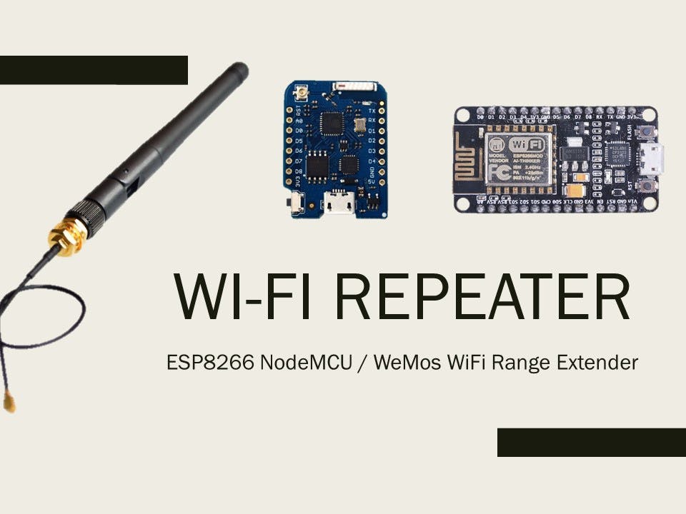 Komkommer roltrap Feest ESP8266 WiFi Repeater - Hackster.io