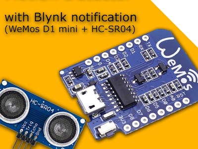 Motion Detector With Blynk Notifications