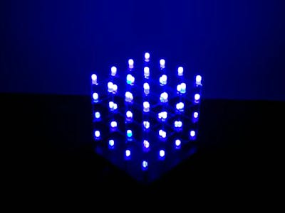 4x4x4 Led Cube Making