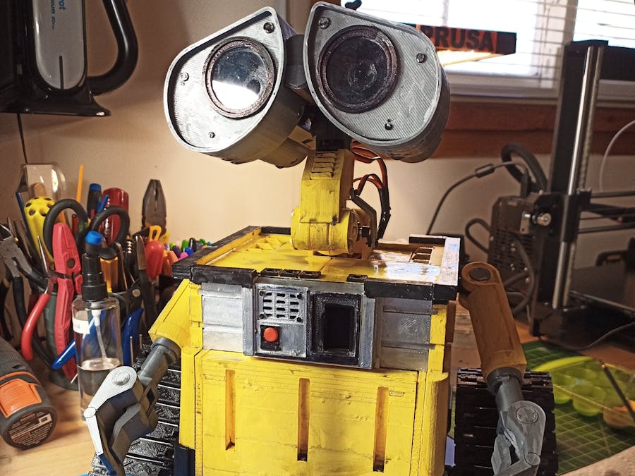 WALL-E with Bluetooth control app - Hackster.io