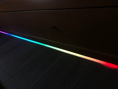 Bed light neopixel