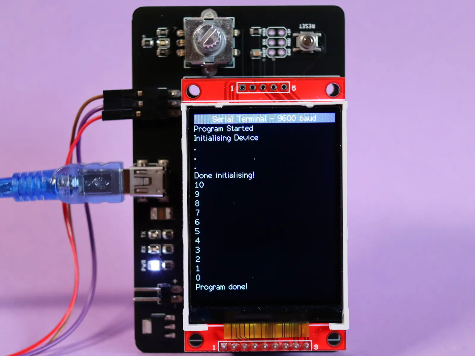 Serial Port Debugging Instrument Serial Debugger With Display - Hackster.io