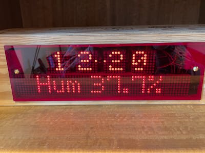 Internet Connected Clock with News, Time, Weather and Chimes