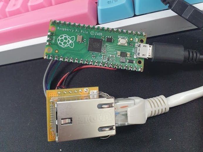 How to add W5500 Ethernet to Raspberry Pi Pico (Python) - 1