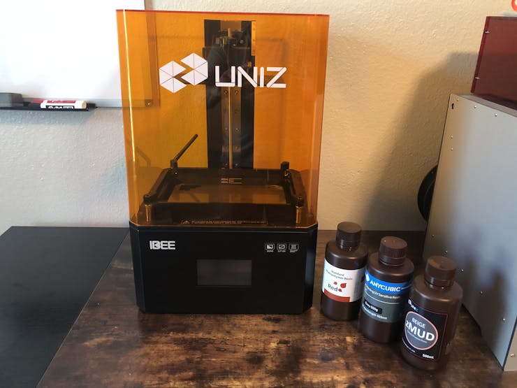 UNIZ IBEE Resin 3D Printer Review - Hackster.io