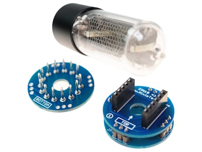 ZIN18 to IN18 Nixie Socket Converter