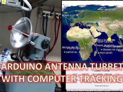 Antenna Turret Toy with Computer Tracking