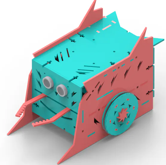 Figure 1 - Combat Robot with gripper.