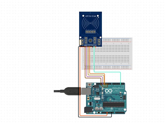 Interfacing RDM6300 RFID Reader Module with Arduino