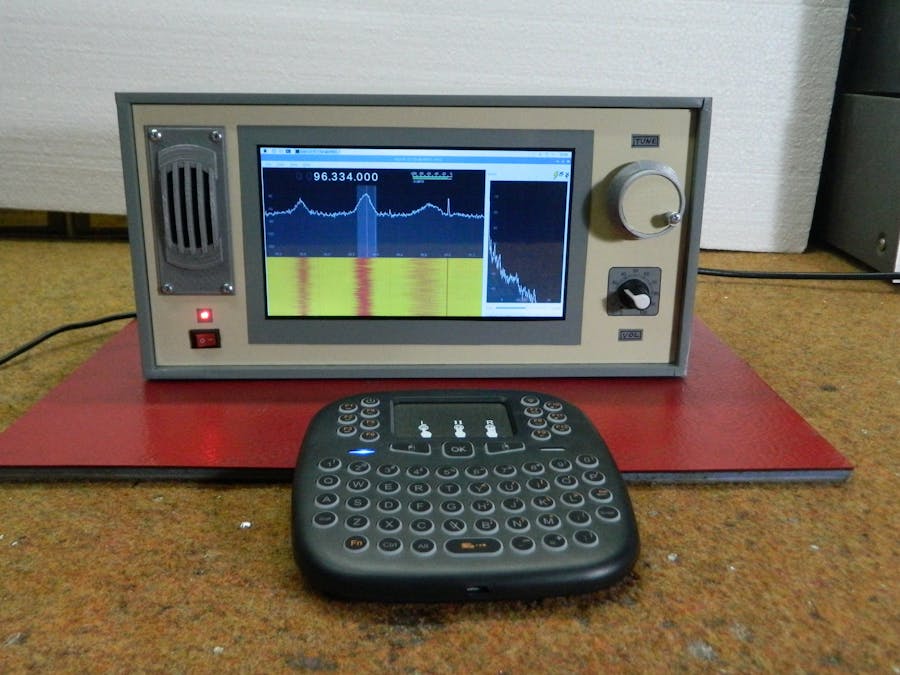 DIY SDR DSP Radio with Raspberry pi and RTLSDR dongle