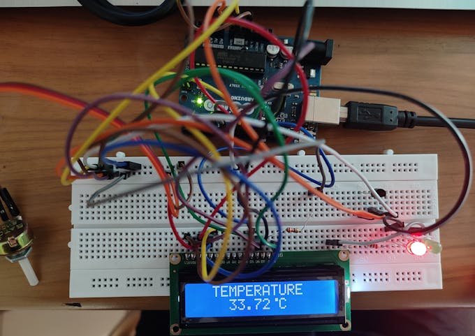 Digital Thermometer Using Lm35 And Arduino Arduino Project Hub 0146