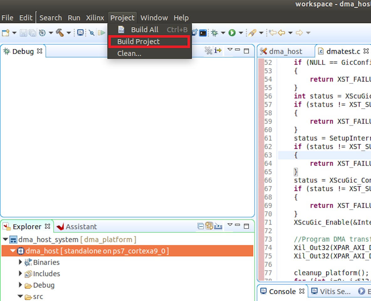 Direct Register Mode DMA and Writing to DDR Memory on Zybo