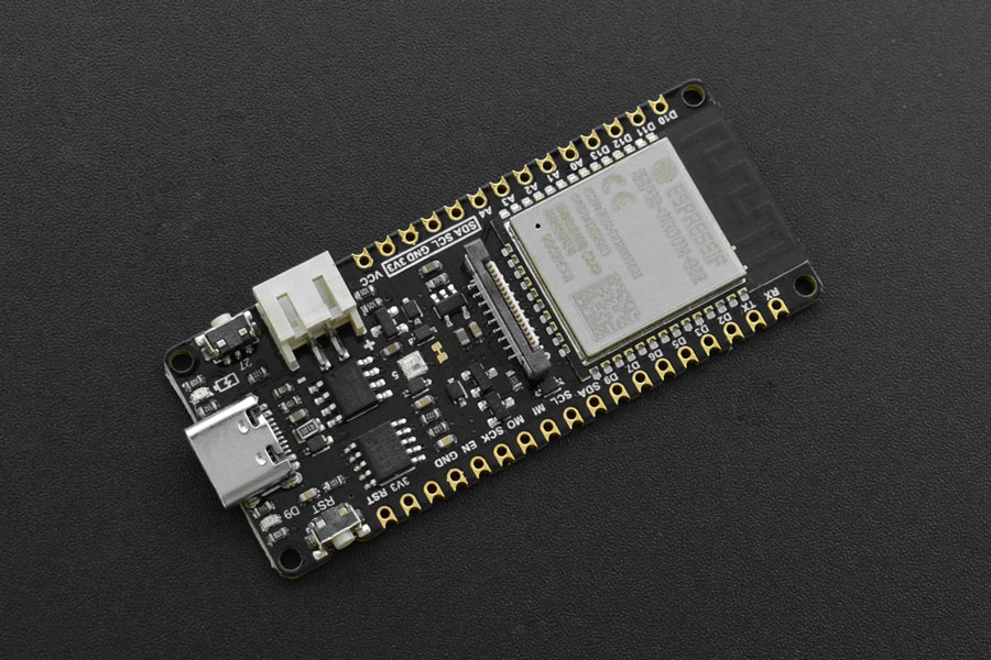 FireBeetle ESP32-E IoT Microcontroller with Header (Supports Wi-Fi & Bluetooth)