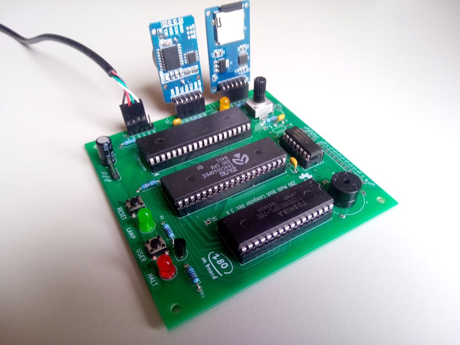 Z80-MBC3 = a terminal operated Single Board Computer