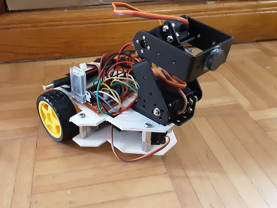 BCR (Bluetooth Controlled Robot)