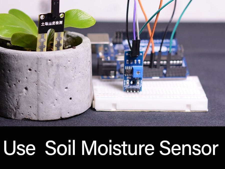 How to use Soil moisture Sensor