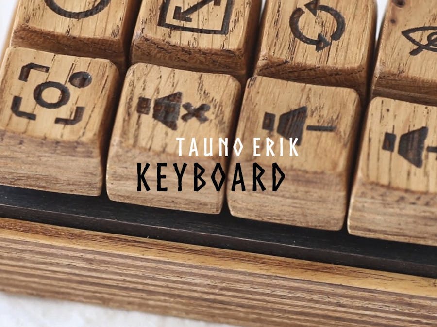 Custom Wooden Mechanical Keyboard