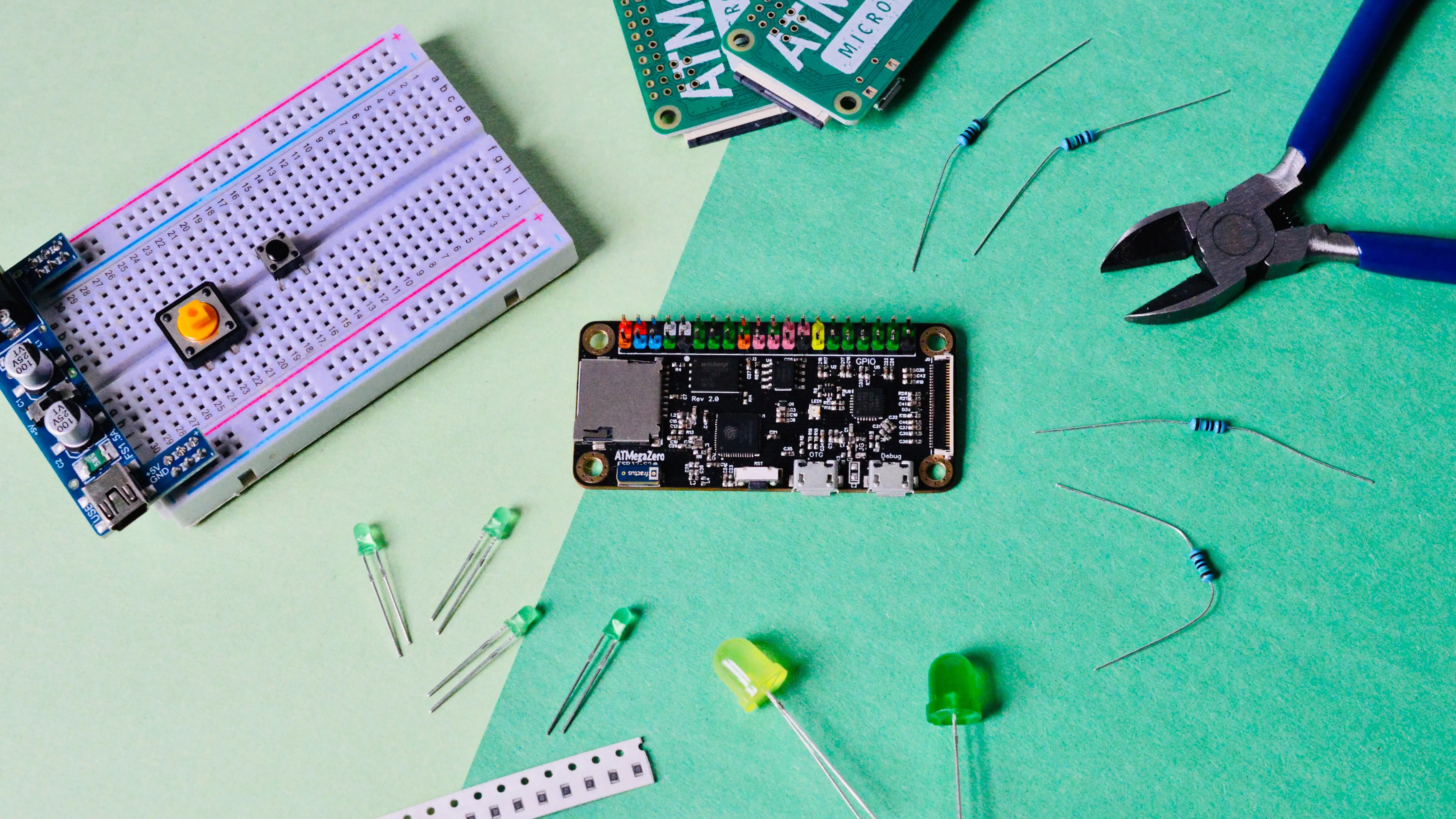 ATMegaZero - ATmega32U4 + ESP32-S2 = EspinalLab's Latest and