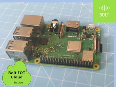 Raspberry Pi + Bolt IOT Cloud