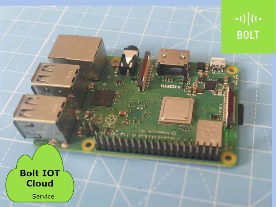 Raspberry Pi + Bolt IOT Cloud