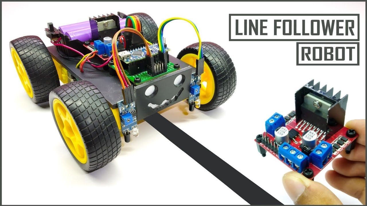 Make a Line Follower Robot Arduino - Hackster.io