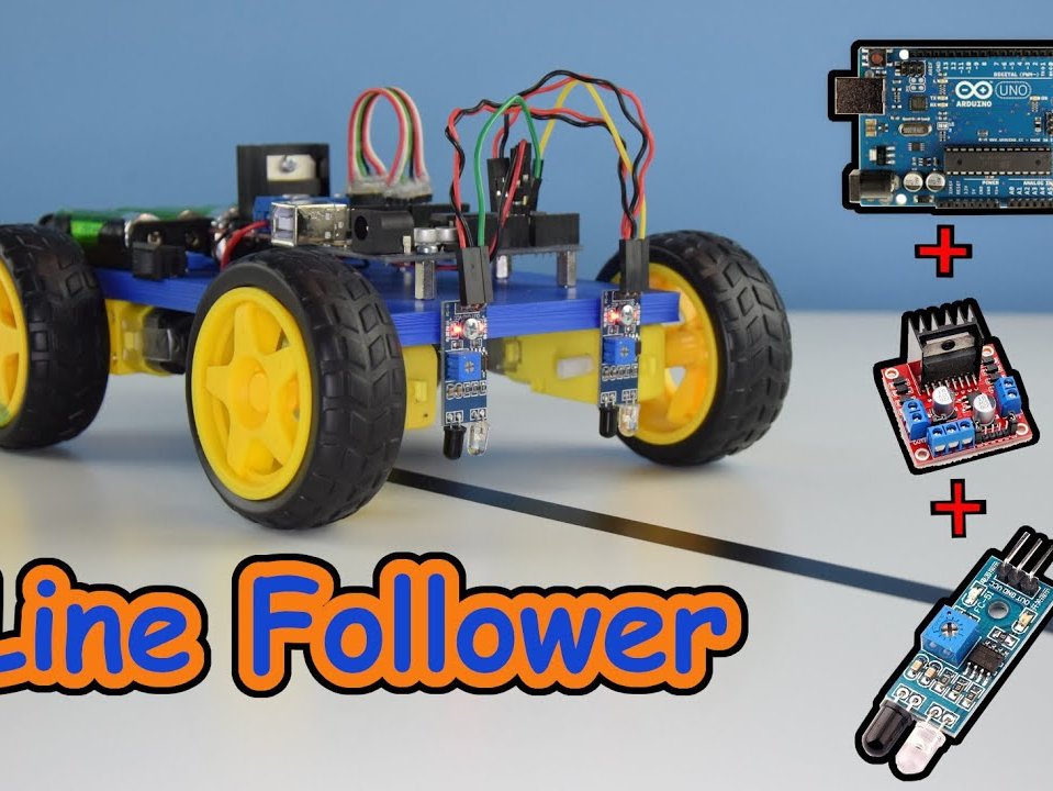 How To Make A Line Follower Robot Using Arduino - Hackster.io