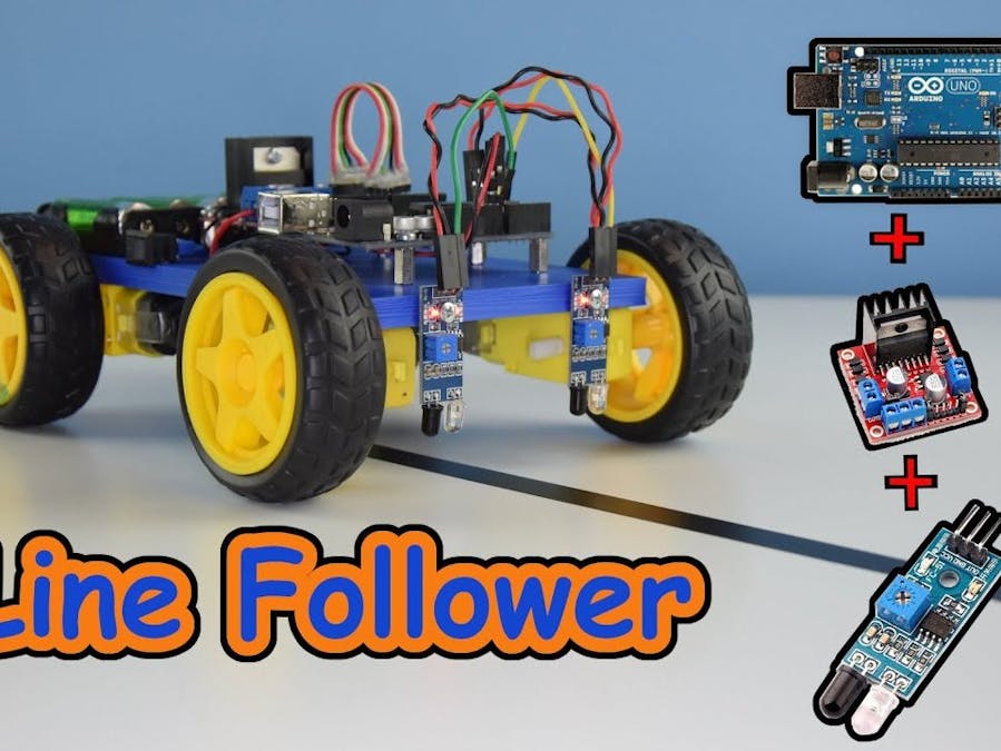How to Make a Line Follower Robot Using Arduino