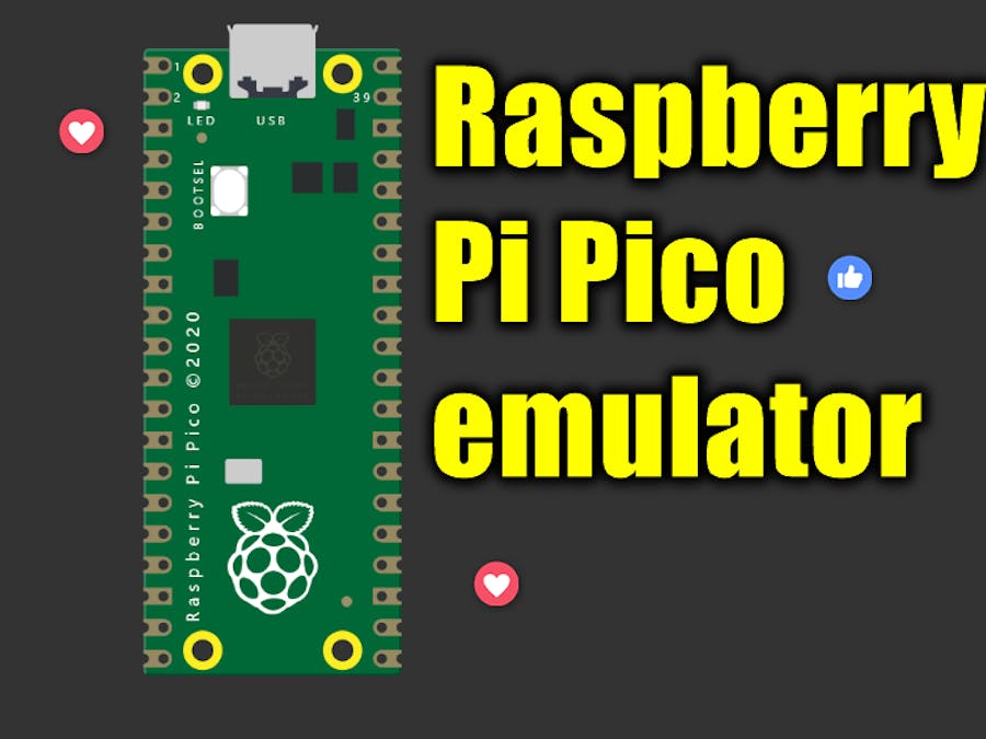 Blink an LED with Raspberry Pi Pico on online Pico - 2022