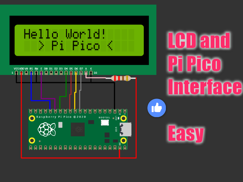 connect lcd module to raspberry pi free sample