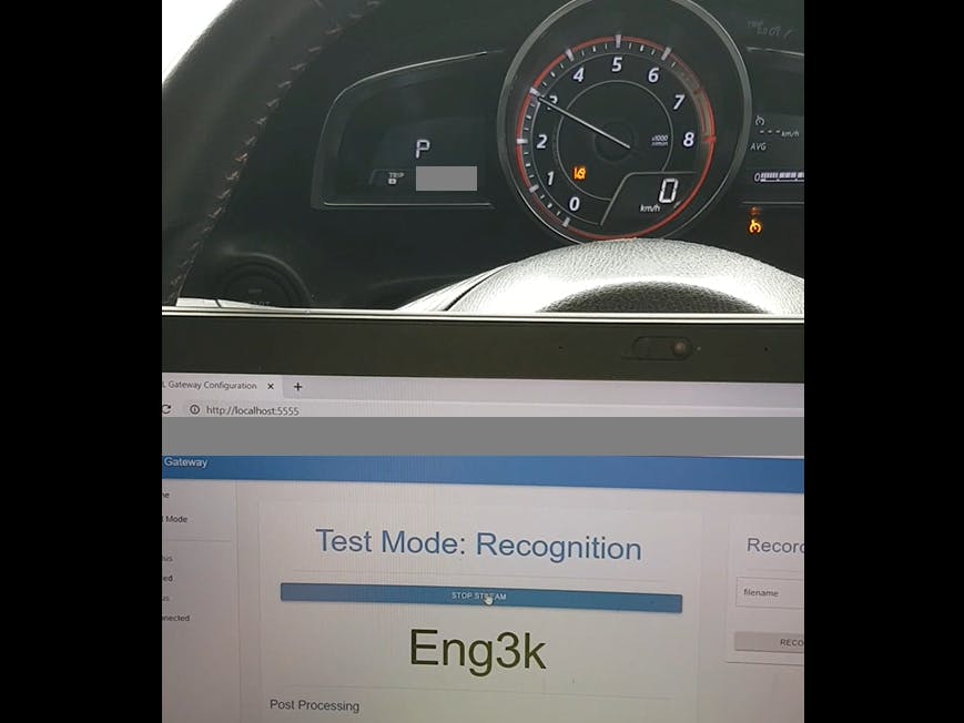 Engine Speed Recognition based on Exhaust Sound