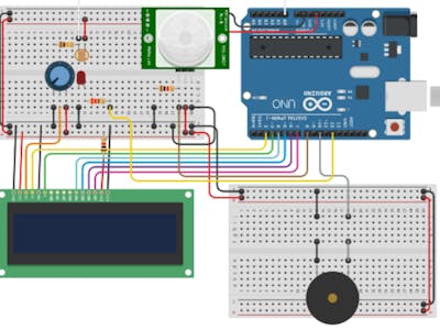 Security System Using PIR Sensor