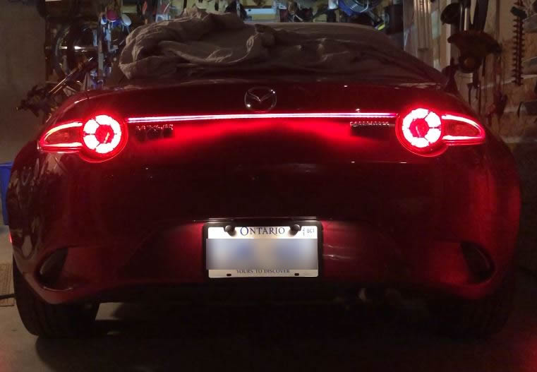 NDロードスターMX5THINGS Red LED strip MX5things Red LED strip with rear harness のパーツレビュー