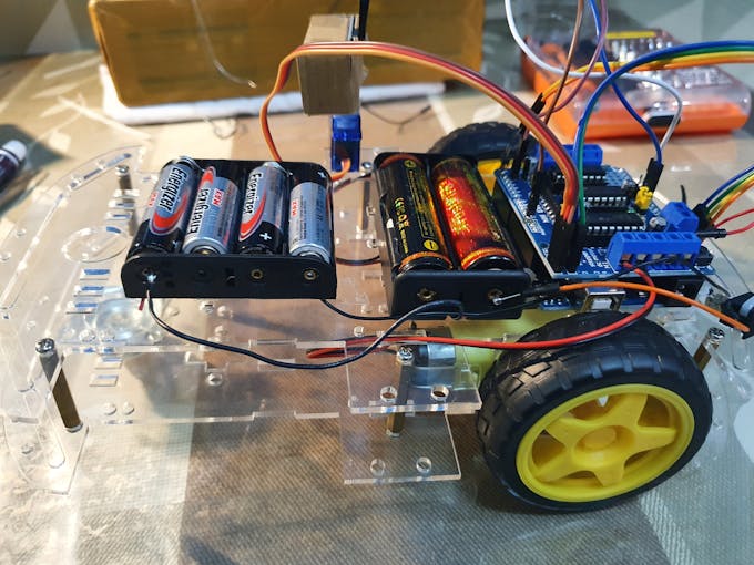 Bluetooth Controlled Arduino Car with Automatic Braking - Arduino ...