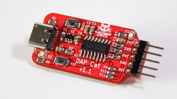 Electronic Cats' DAP Cat Programmer Is a $4 Open-Hardware CMSIS-DAP