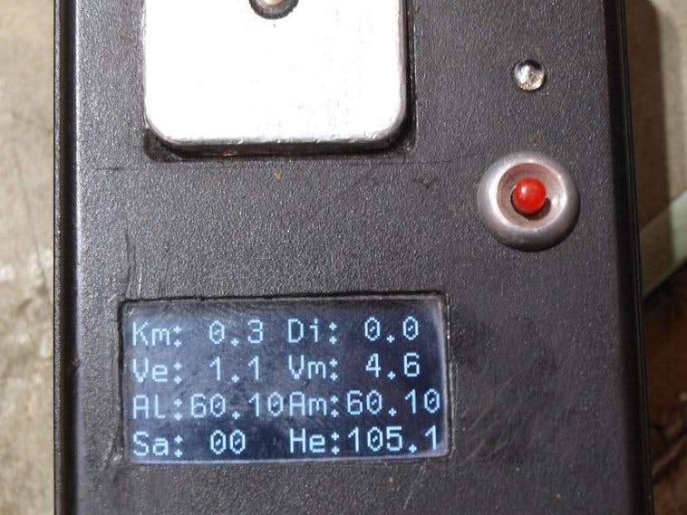 GPS Distance altitude and Speed Logger