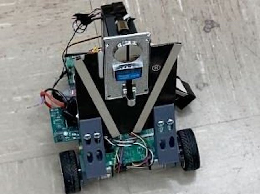 Coin sorting robot car