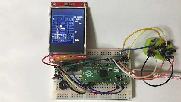 KenKenMkIISR Puts an Arcade-Perfect Pac-Man on the Raspberry Pi Pico ...