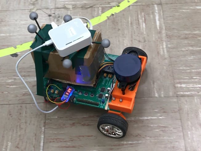 Robot Car Path Planning with Motion Tracking and Lidar