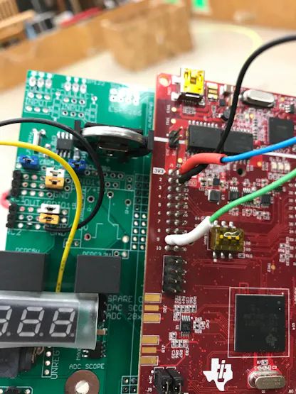 Receiving data through pin 9 (SCID) of the launchpad